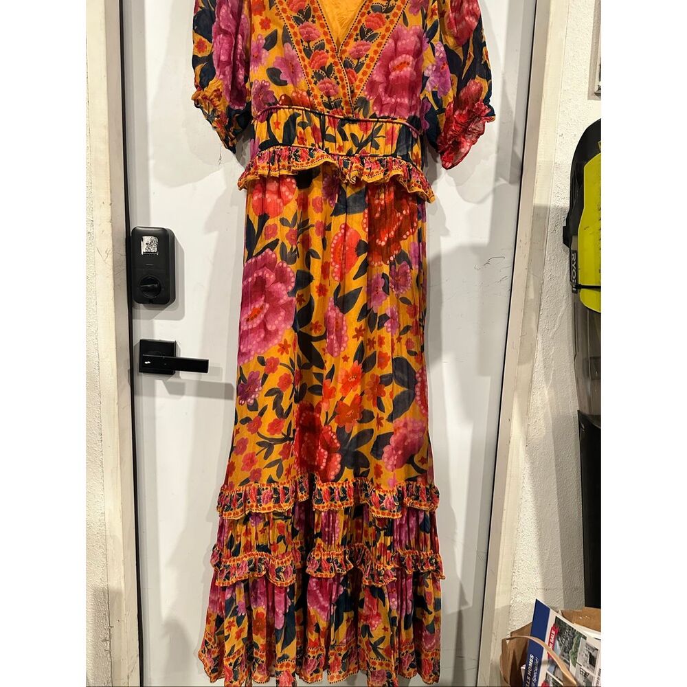 FARM Rio Multicolor Floral Maxi Dress - Picture 6 of 10